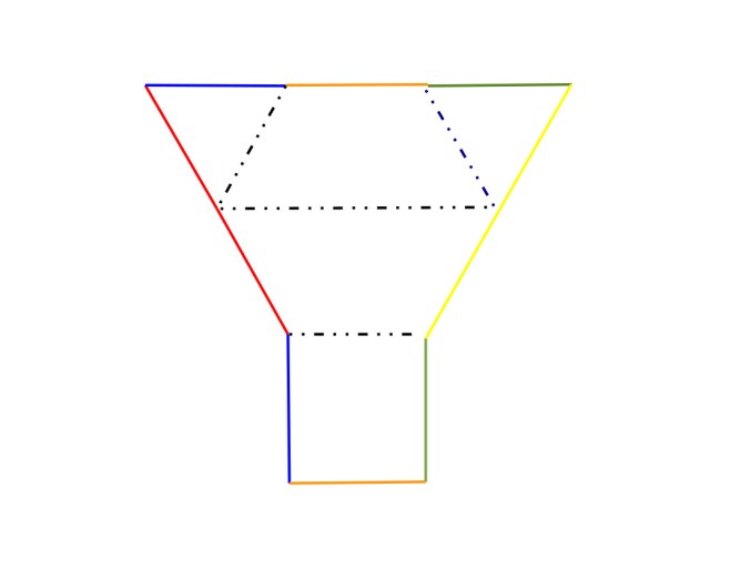 Тетраэдр из двух тел